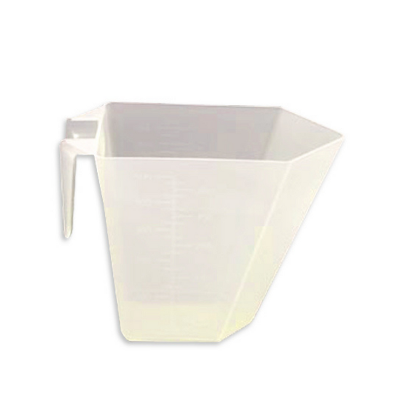 11cc Clear Polypropylene Scoop with Attached Funnel